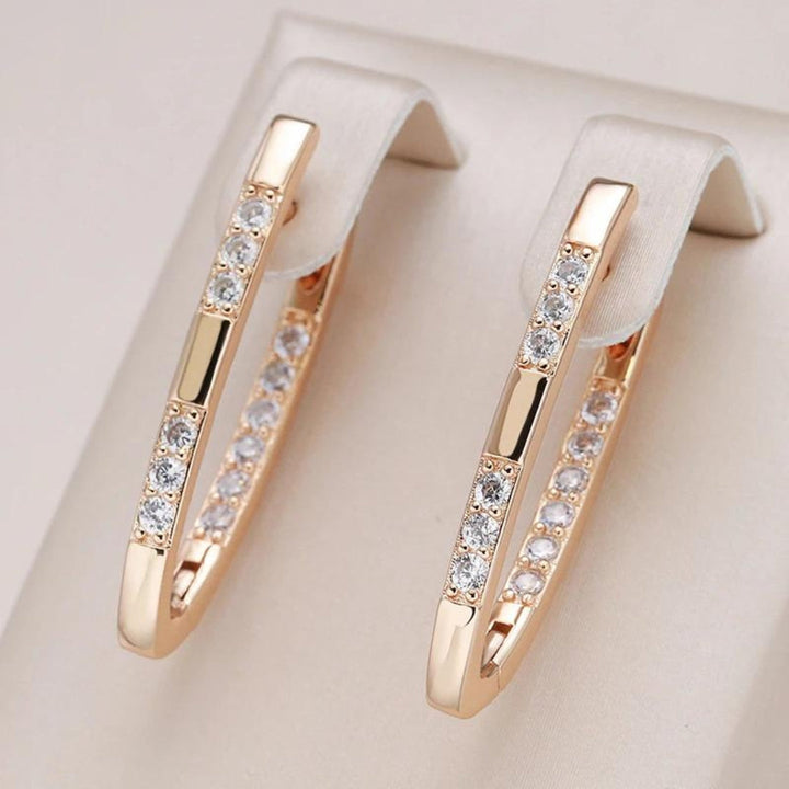 Sylvia | Elegante Ohrringe mit Zirkonia