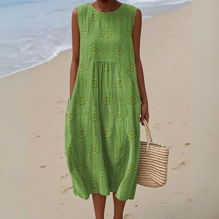 ARIANNA | GESTICKTES SOMMERKLEID