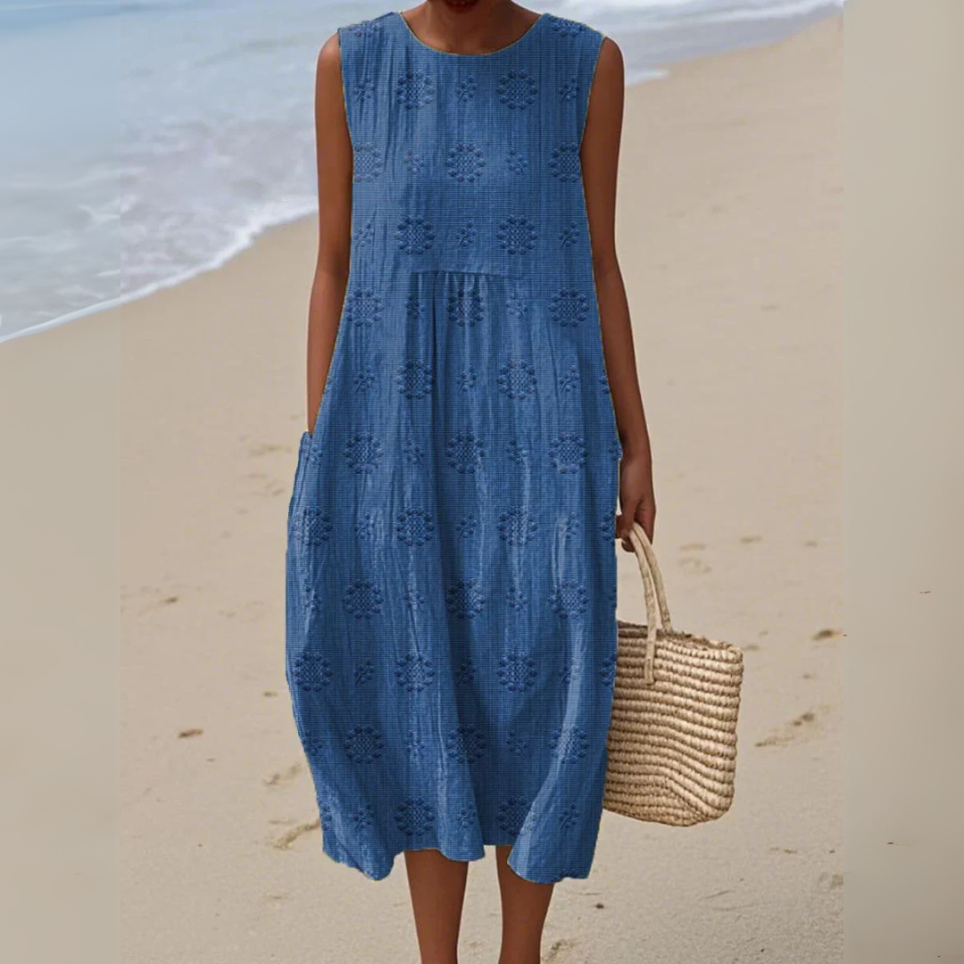 ARIANNA | GESTICKTES SOMMERKLEID