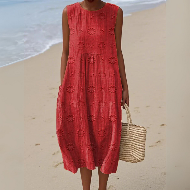 ARIANNA | GESTICKTES SOMMERKLEID