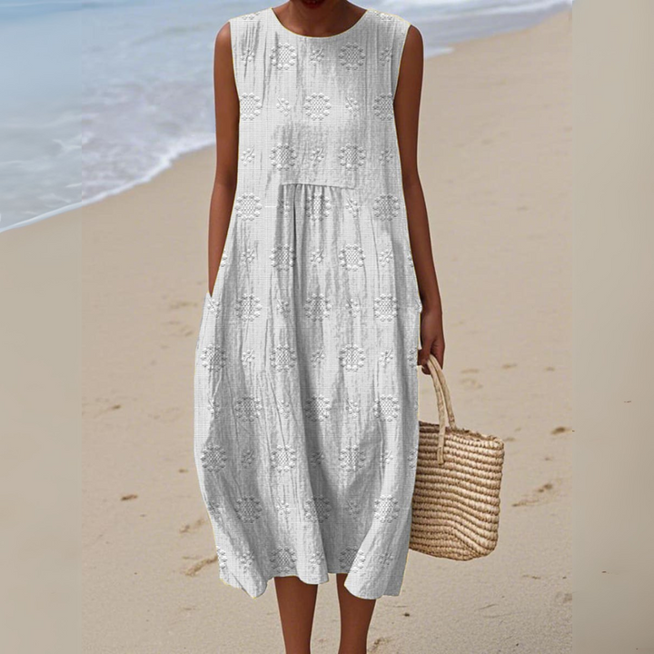 ARIANNA | GESTICKTES SOMMERKLEID