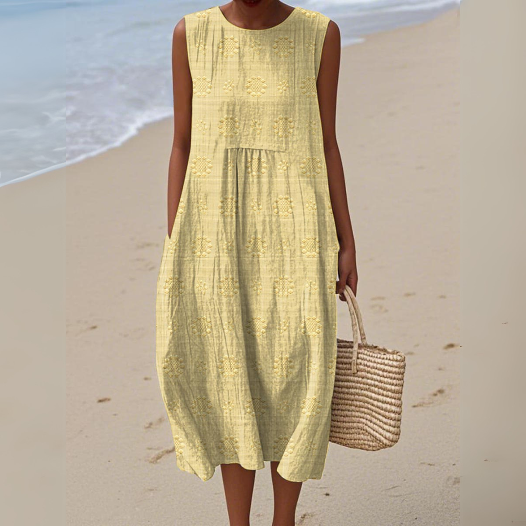 ARIANNA | GESTICKTES SOMMERKLEID