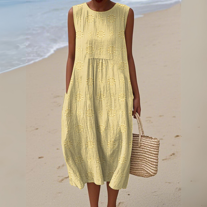 ARIANNA | GESTICKTES SOMMERKLEID