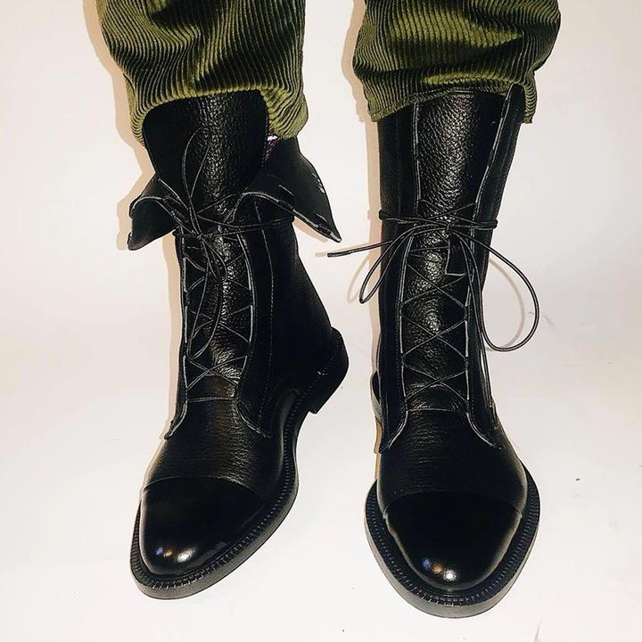 ALTHEA | Klassische Schnür-Stiefeletten