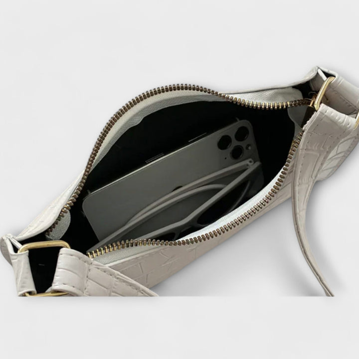 Melina | Glänzende Leder Tasche