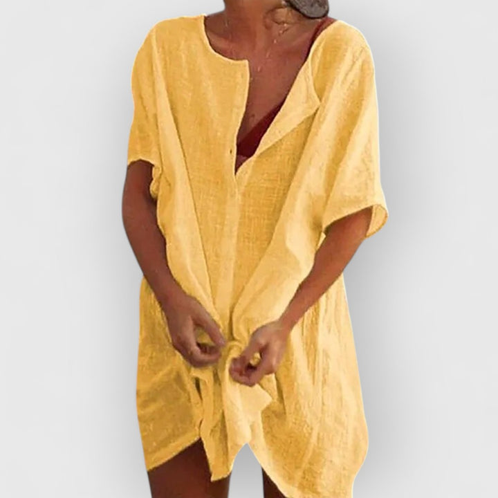 Vera | Vestito Corto in Cotone