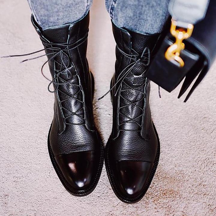 ALTHEA | Klassische Schnür-Stiefeletten
