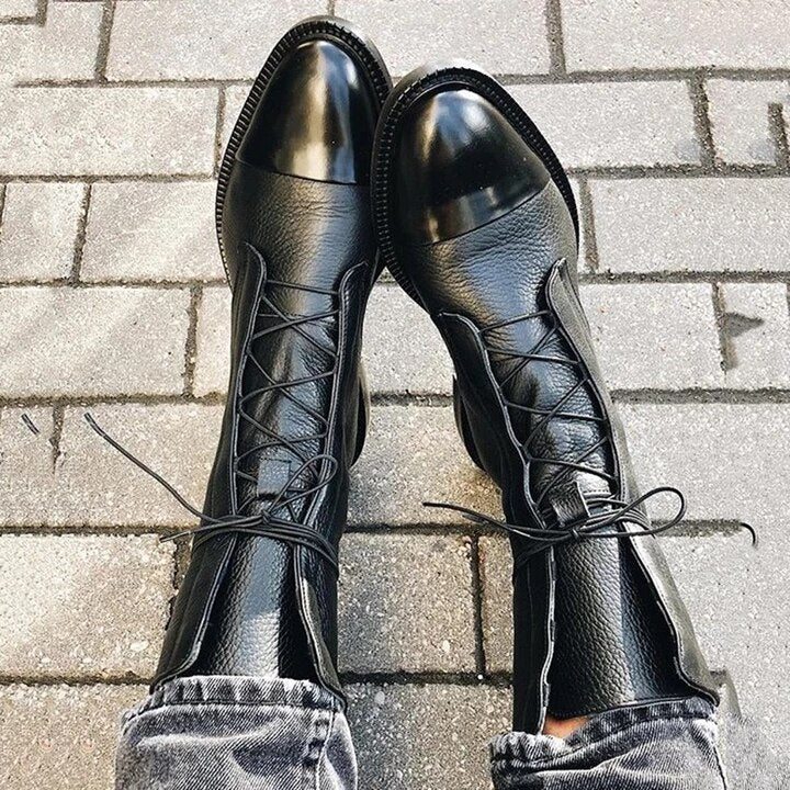 ALTHEA | Klassische Schnür-Stiefeletten