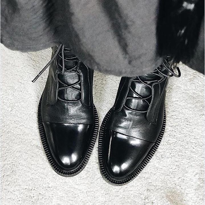ALTHEA | Klassische Schnür-Stiefeletten