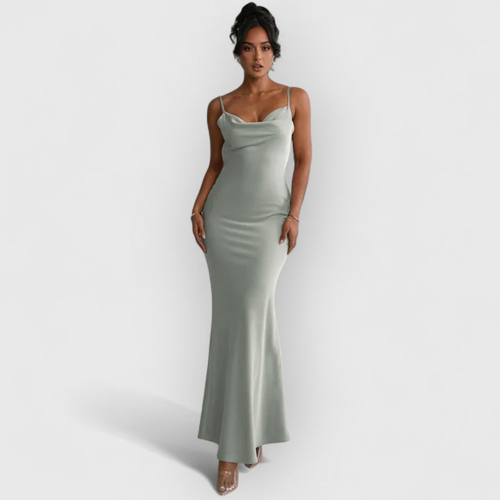 Romina | Romantisches Rückenfreies Kleid