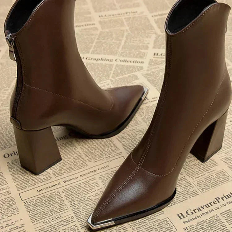 FELICE | Elegante spitze Ankle Boots