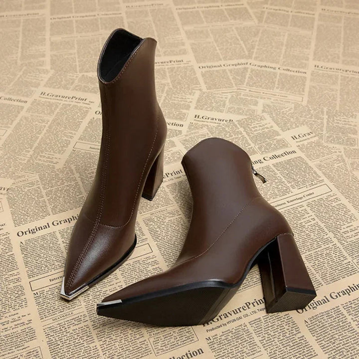 FELICE | Elegante spitze Ankle Boots