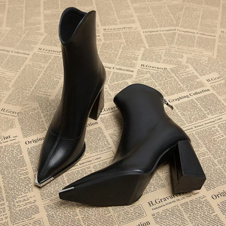 FELICE | Elegante spitze Ankle Boots