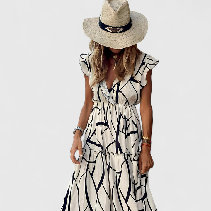 ROSIE | Geometrisches Kleid