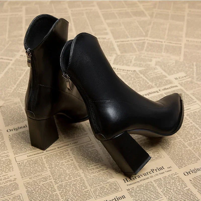 FELICE | Elegante spitze Ankle Boots