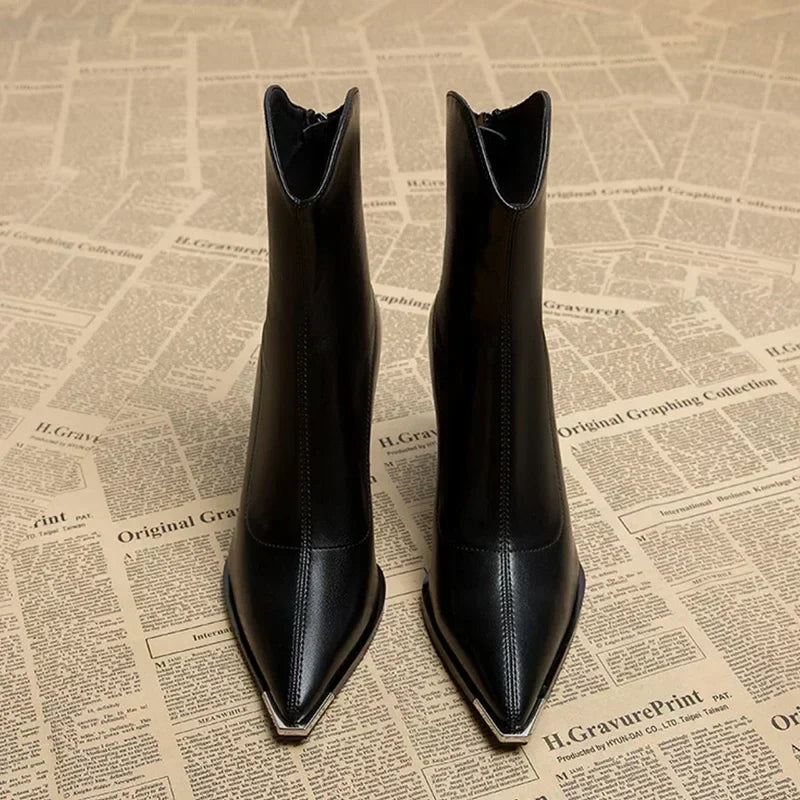 FELICE | Elegante spitze Ankle Boots