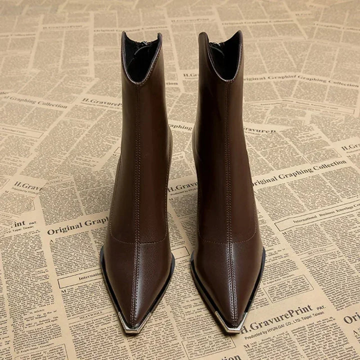 FELICE | Elegante spitze Ankle Boots