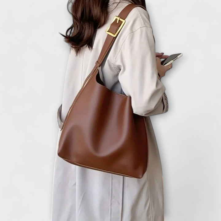 Mylie | Elegante Lederschultertasche