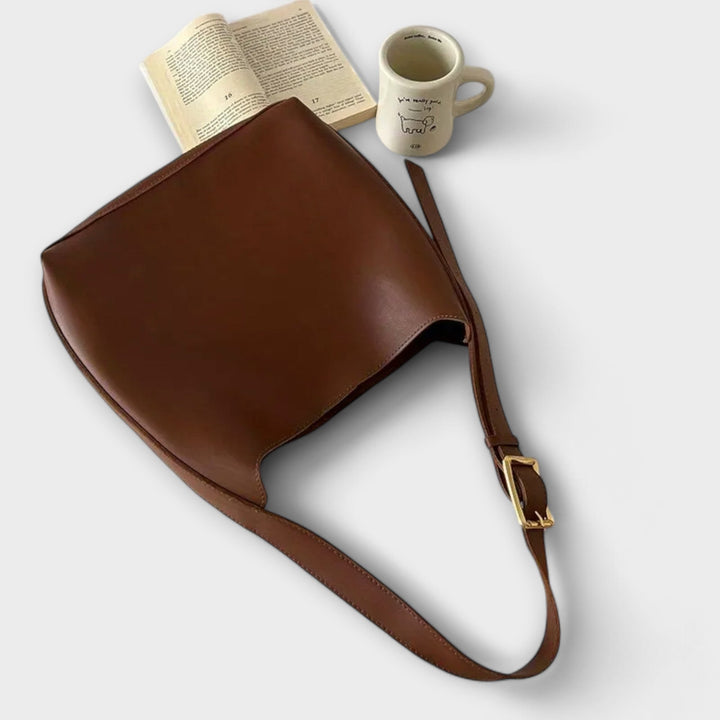 Mylie | Elegante Lederschultertasche