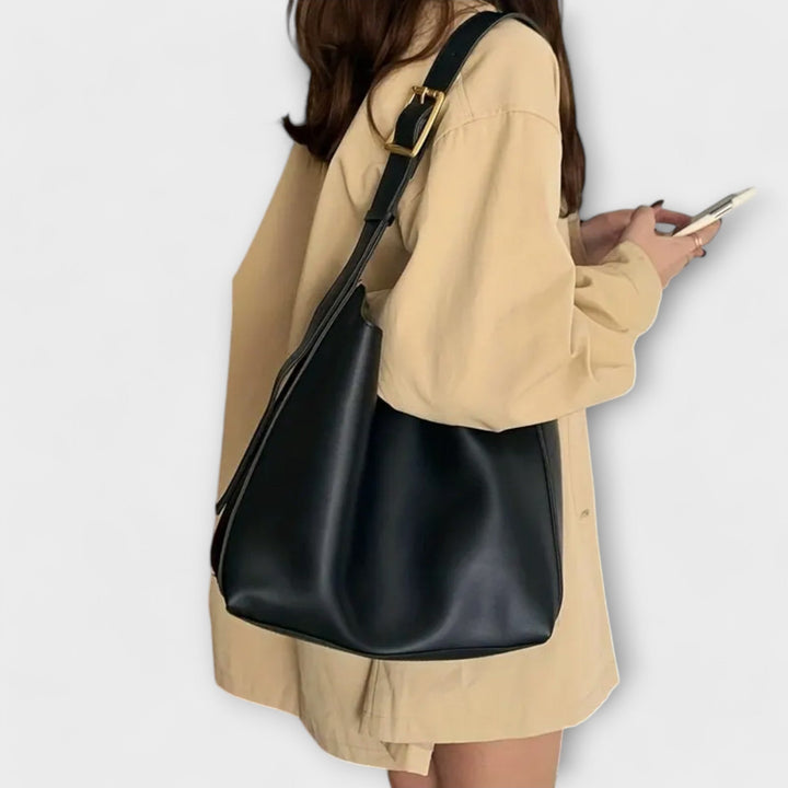 Mylie | Elegante Lederschultertasche