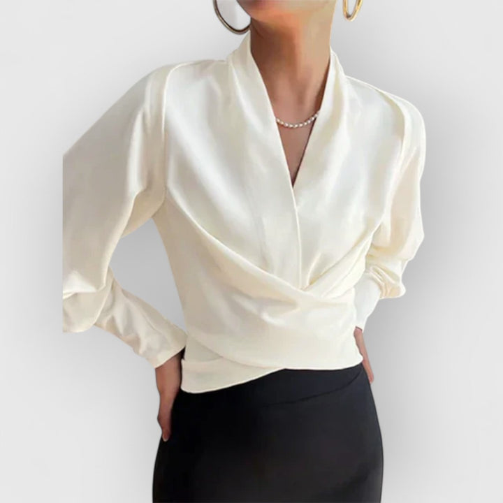 Dahlia | Bluse mit Puffärmeln
