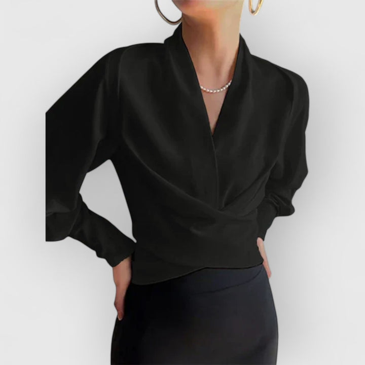 Dahlia | Bluse mit Puffärmeln