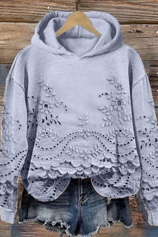 Miya |  Blumige elegante Hoodies