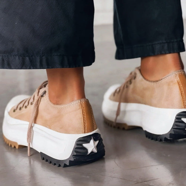Laira | Chunky Lace-Up Sneakers