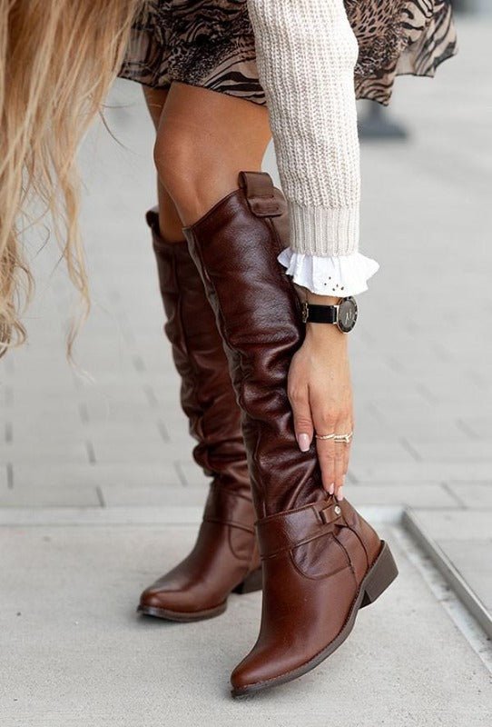 Keira | Elegante Knie-Stiefel