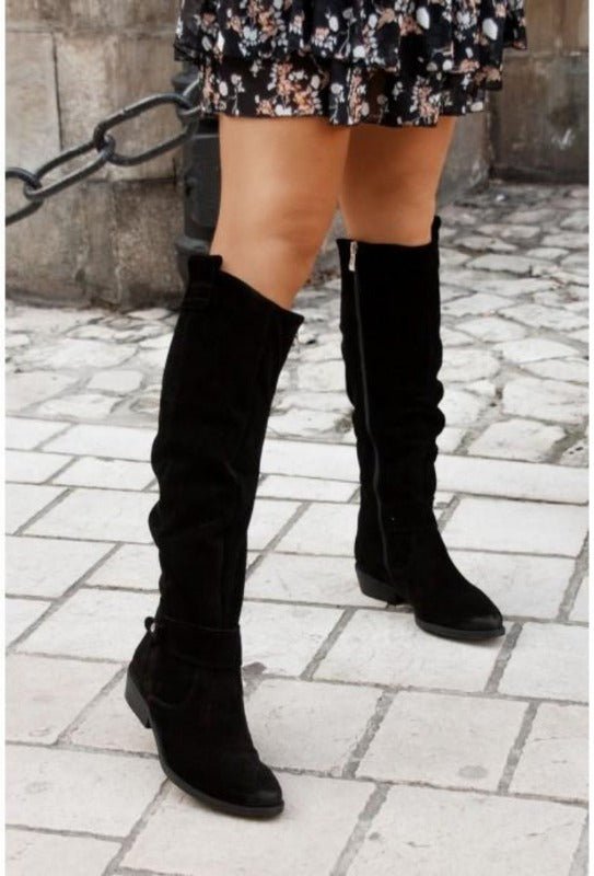 Keira | Elegante Knie-Stiefel