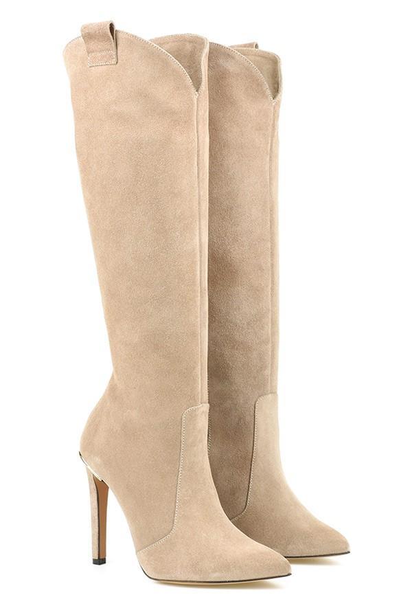 Kylie | Elegante Overknee-Stiefel mit Stiletto-Absatz