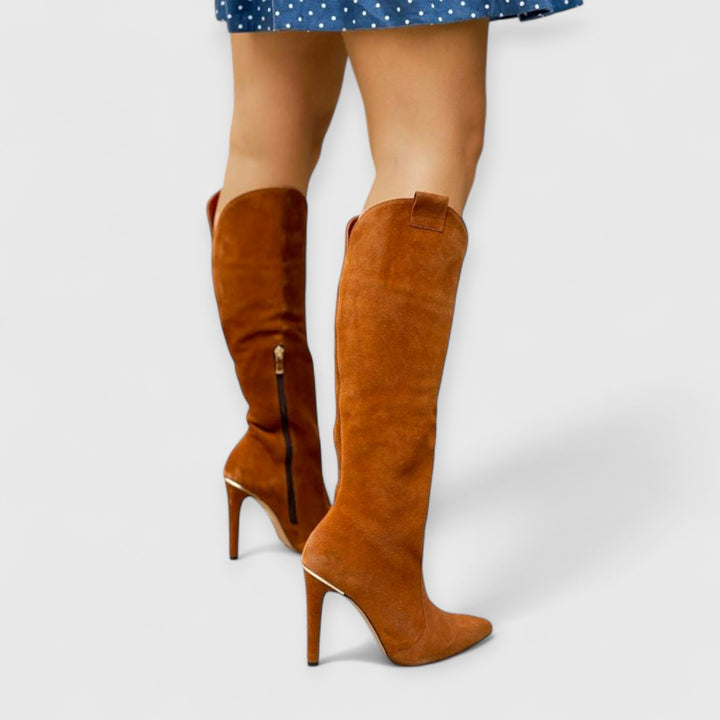 Kylie | Elegante Overknee-Stiefel mit Stiletto-Absatz