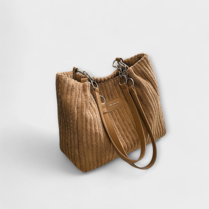 Melissa | Weiche Cord-Schultertasche