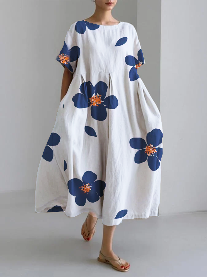 Nora | Premium Floral Kleid