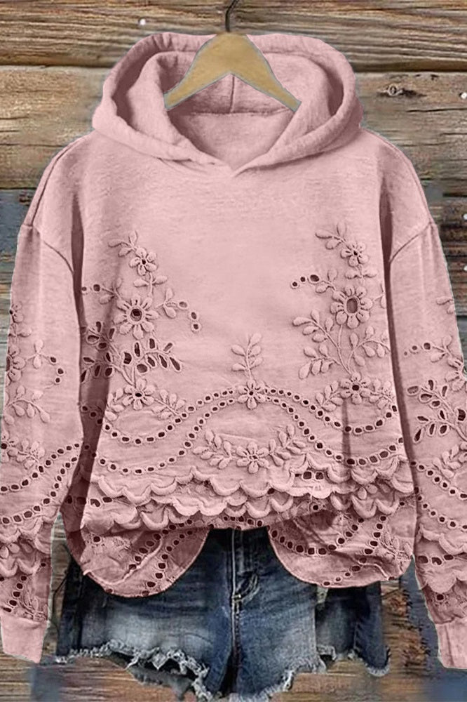 Miya |  Blumige elegante Hoodies