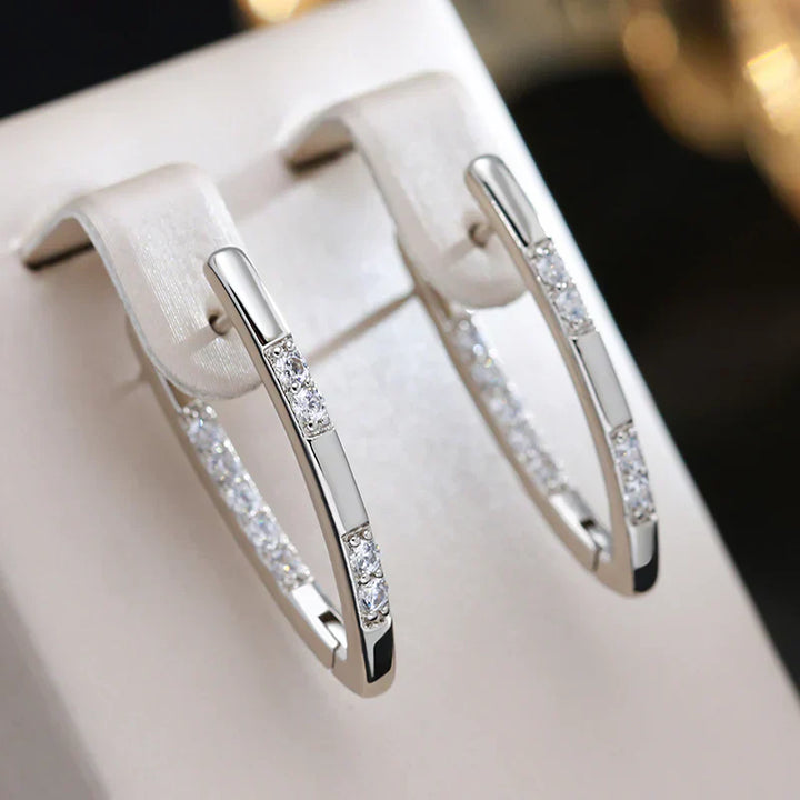 Sylvia | Elegante Ohrringe mit Zirkonia
