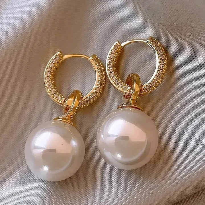 Mila | elegante Perlenohrringe