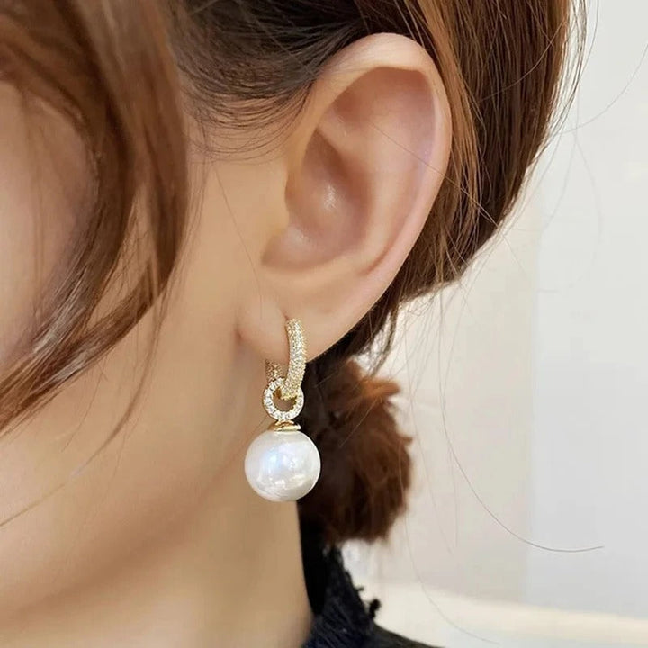 Mila | elegante Perlenohrringe