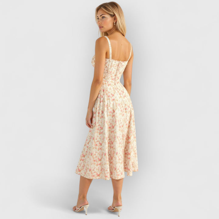 Mae | Elegantes Velourskorsett