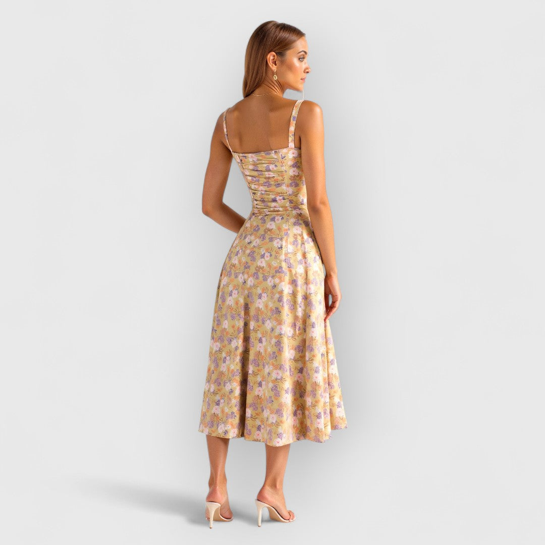 Mae | Elegantes Velourskorsett
