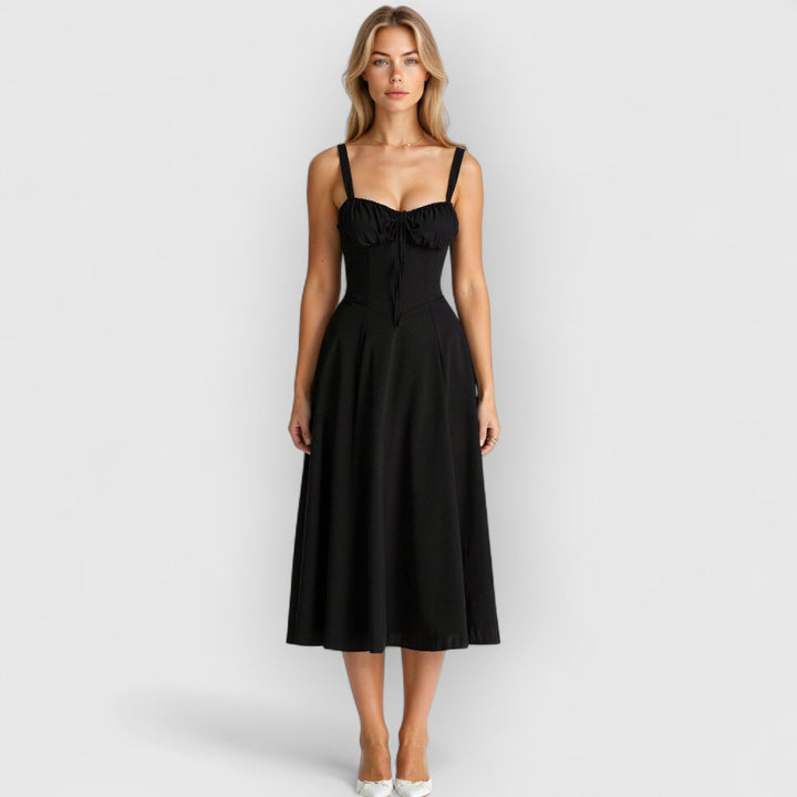 Mae | Elegantes Velourskorsett