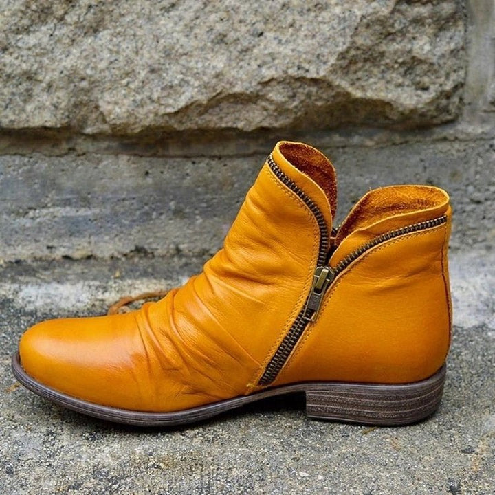 KARYLLE | Zipper-Stiefeletten